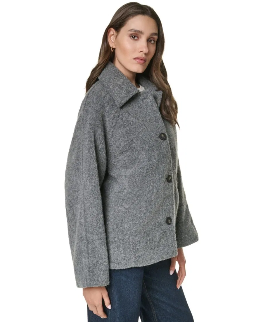 Женский жакет-трапеция с отложным воротником Levi's, Heather Grey — фото 3