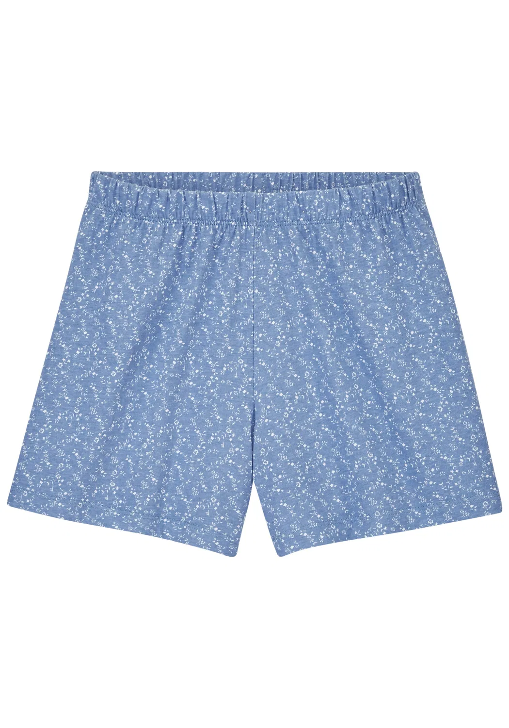 Детская пижама с цветочным принтом Petite Fleur Kids, White/Rose/Blue — фото 3
