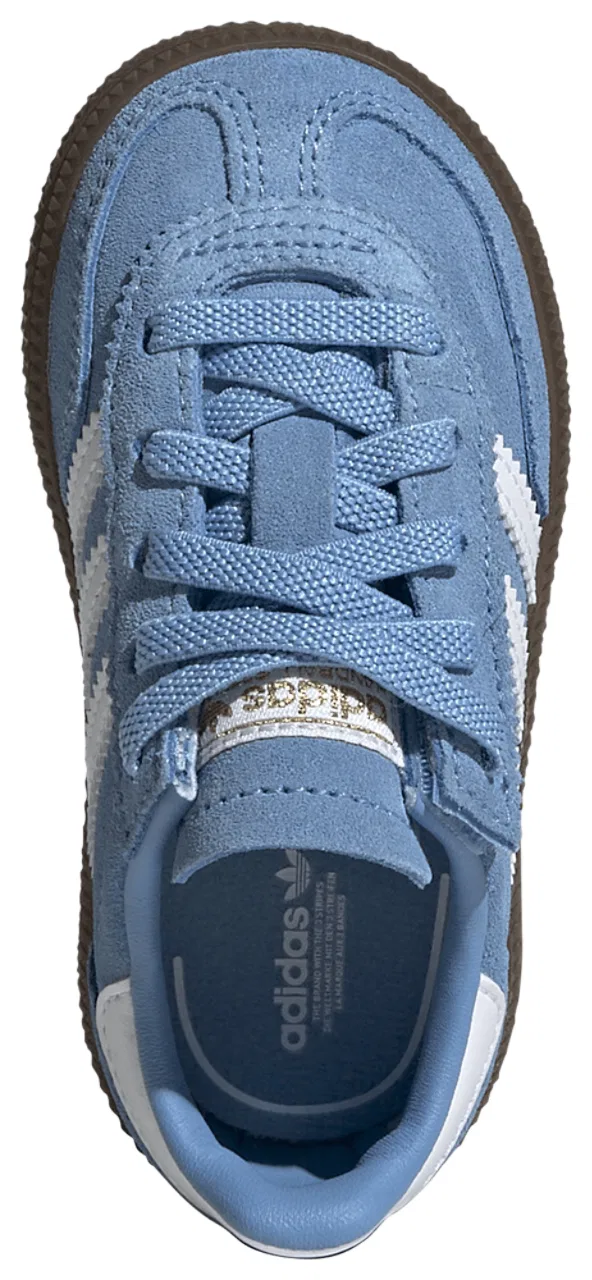 Кроссовки для мальчиков Handball Spezial Adidas, цвет Blue/White/Brown — фото 4