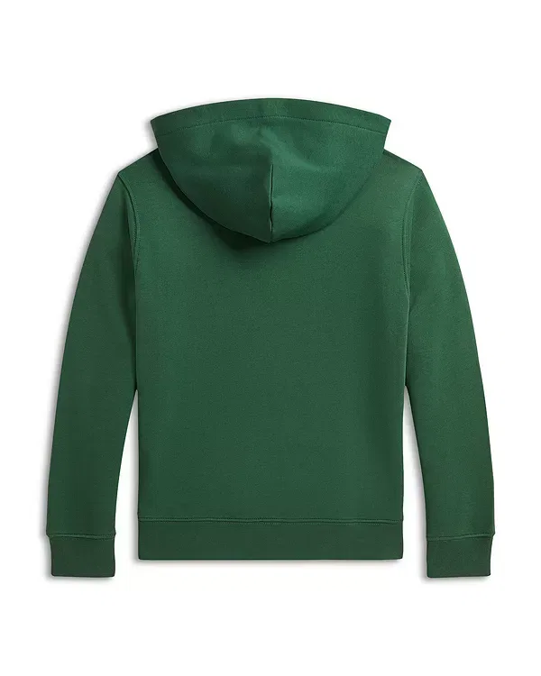 Детская толстовка для мальчиков с вышивкой Pony Ralph Lauren, Verano Green — фото 2