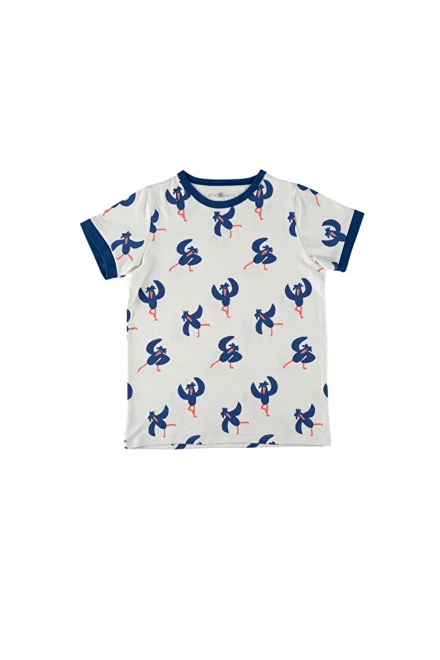 Детская футболка для мальчиков хлопковая Sporty Little Yucca, Navy Blue