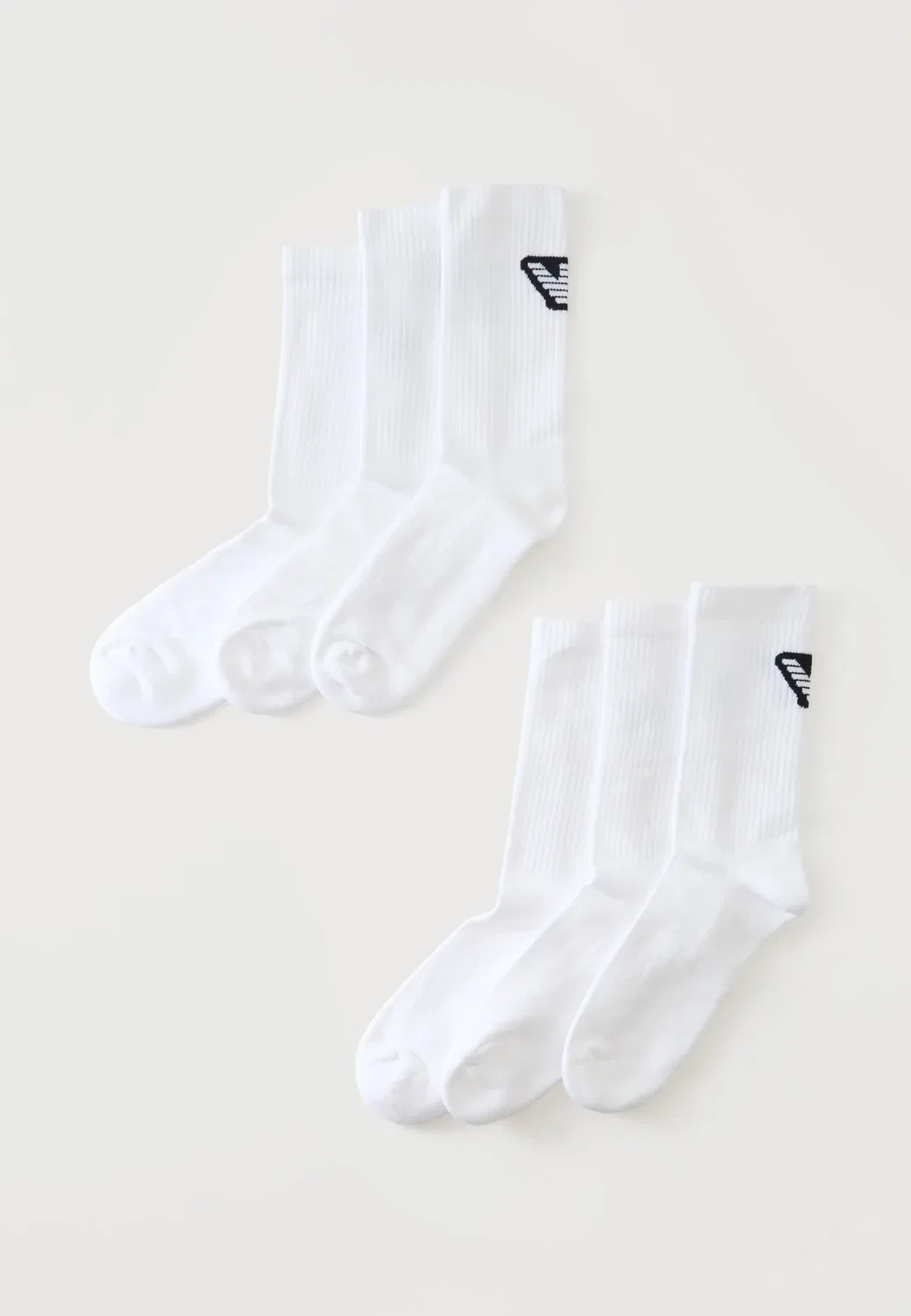 3 пары носков Emporio Armani, White