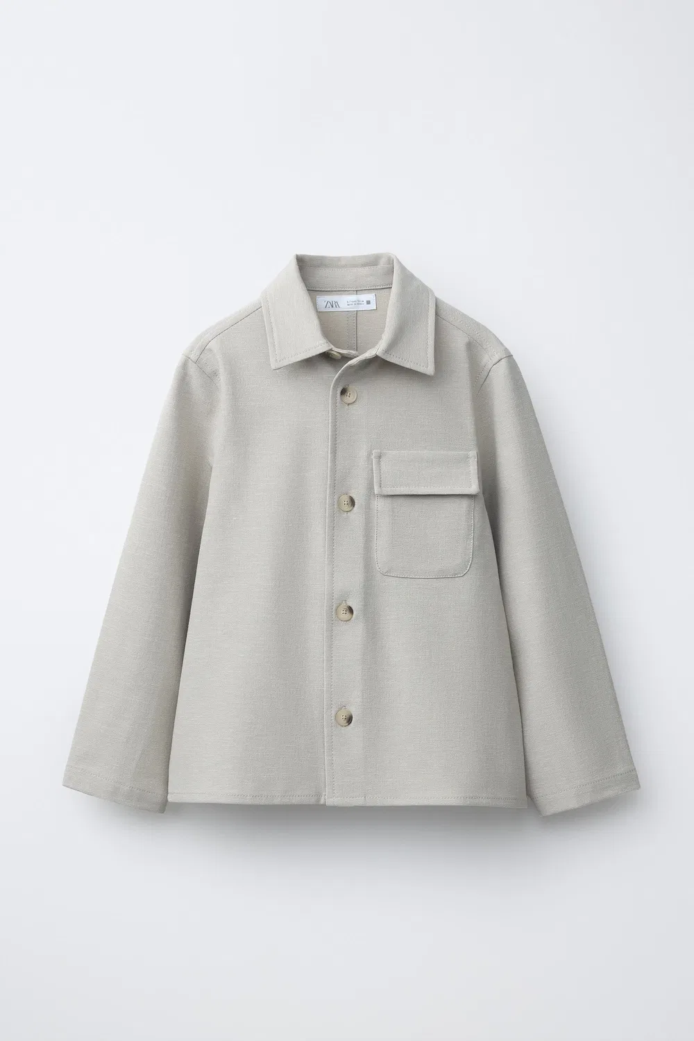 УДОБНАЯ РУБАШКА ZARA, Light Beige