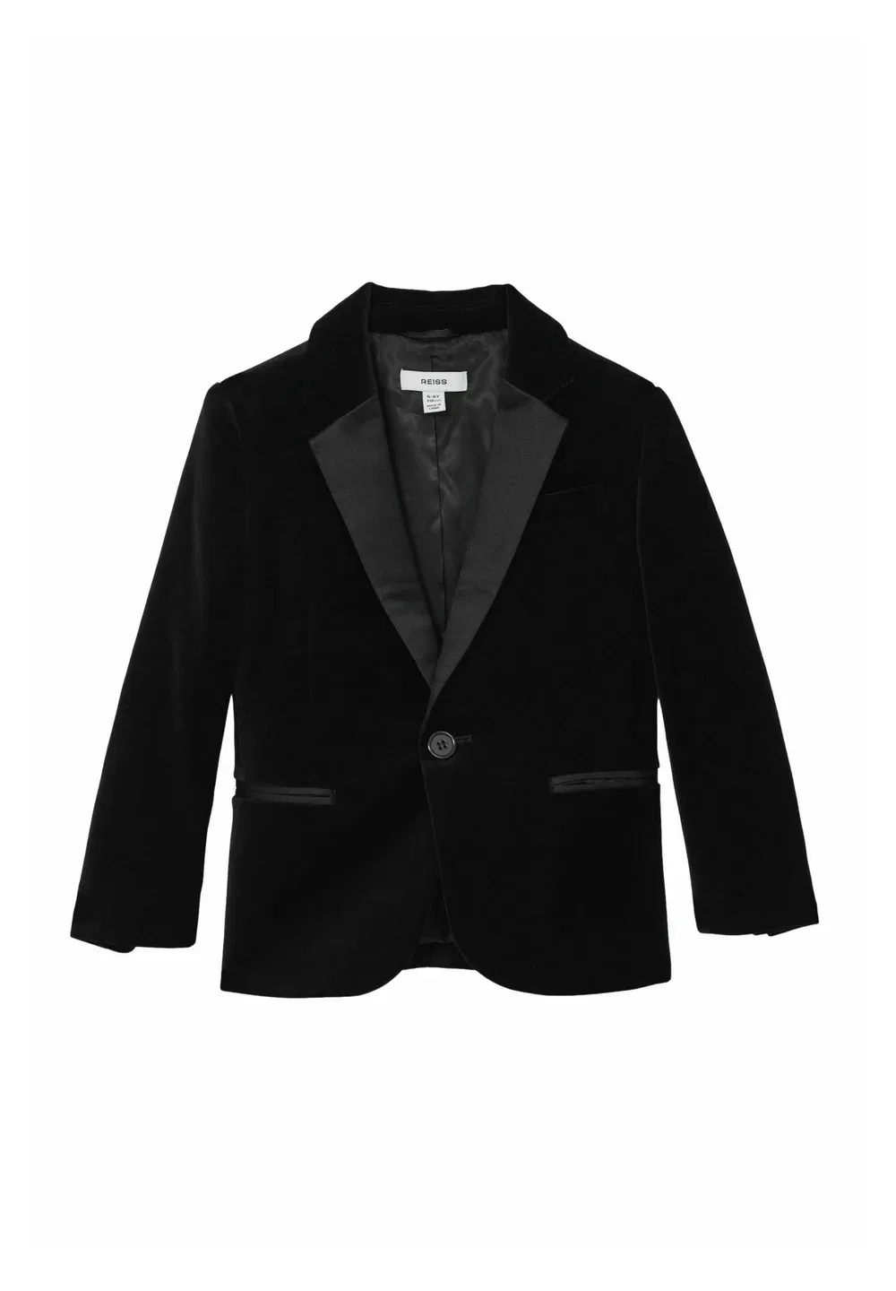 Однобортный пиджак Ace Reiss, Black — фото 4