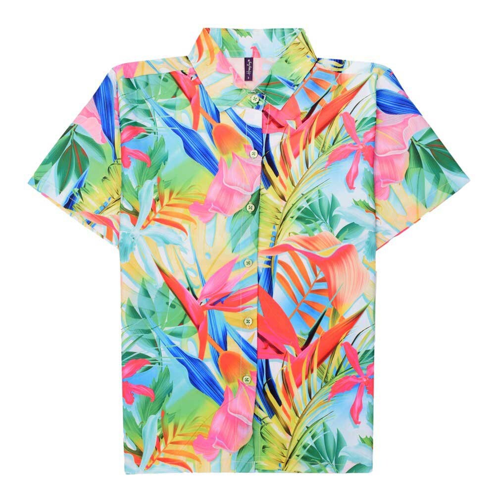 

Рубашка Happy Bay Over the rainbow hawaiian, разноцветный