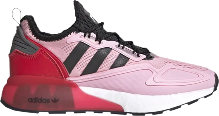 

Кроссовки Adidas Ninja x ZX 2K Boost J 'Time In - True Pink Scarlet', розовый