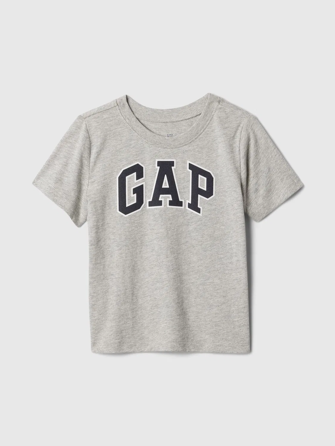 Футболка с коротким рукавом, логотип Gap, серый