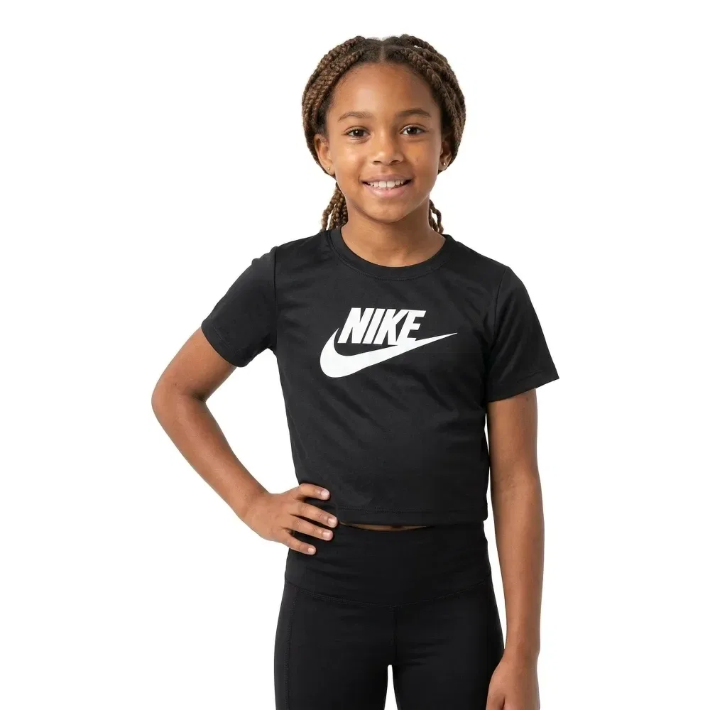 Детская футболка с коротким рукавом Nike Sportswear, Black — фото 3