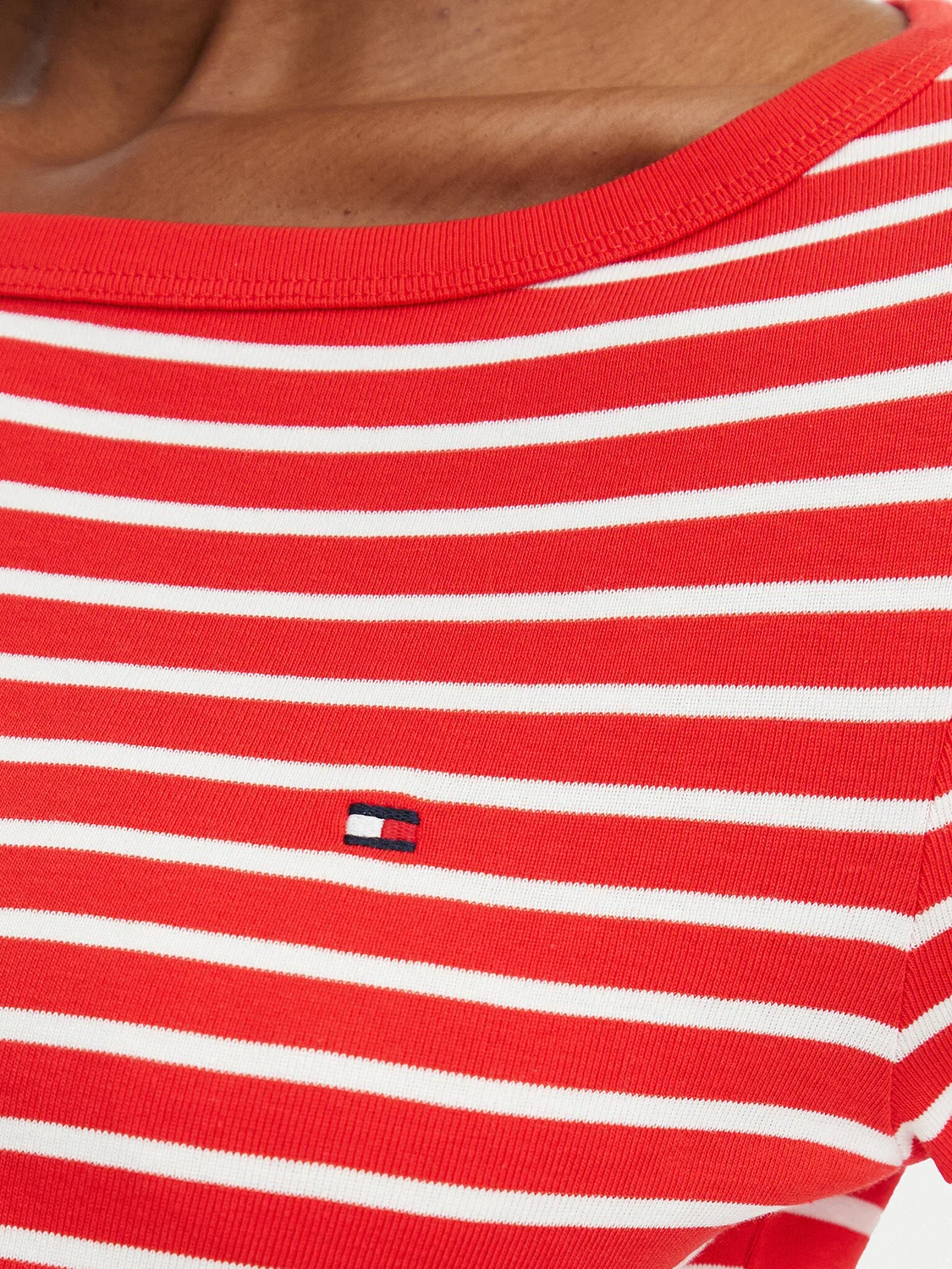 Женская блузка стандартного кроя Cody Boat-Nk Tommy Hilfiger, красный — фото 4