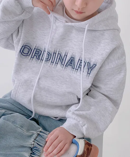 Детское худи с начесом Ordinari Croquis BERRYCLOSET, Light Gray — фото 2
