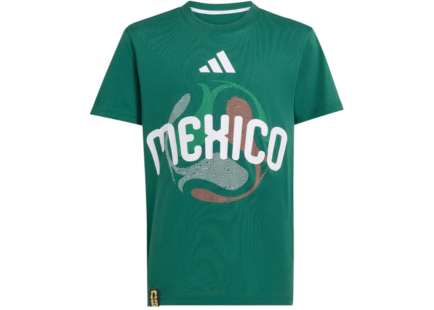 Детская футболка с длинным рукавом Adidas, Team Dark Green