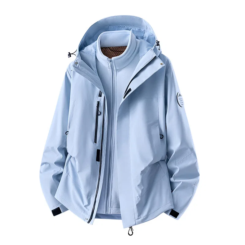 Детская куртка с отстегивающимся капюшоном, модель Distant Mountain Blue, JEEP SPIRIT, Distant Mountain Blue