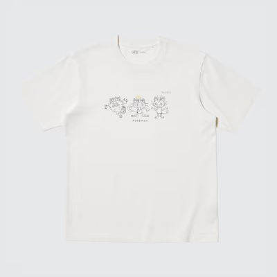 

Футболка Uniqlo Pokemon UT, белый