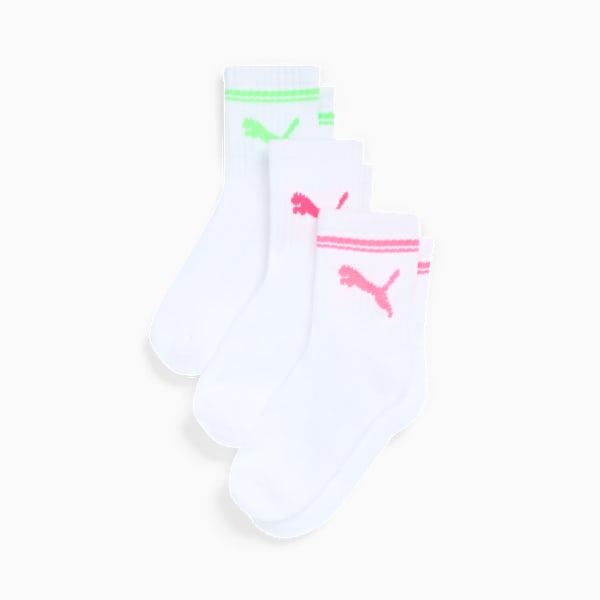 

Носки полумахровые низкие для больших детей (3 пары) Puma, мультиколор