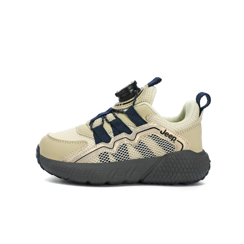 Детские кроссовки с сетчатым верхом Jeep Running Collection Low top Running Shoes, Green — фото 3
