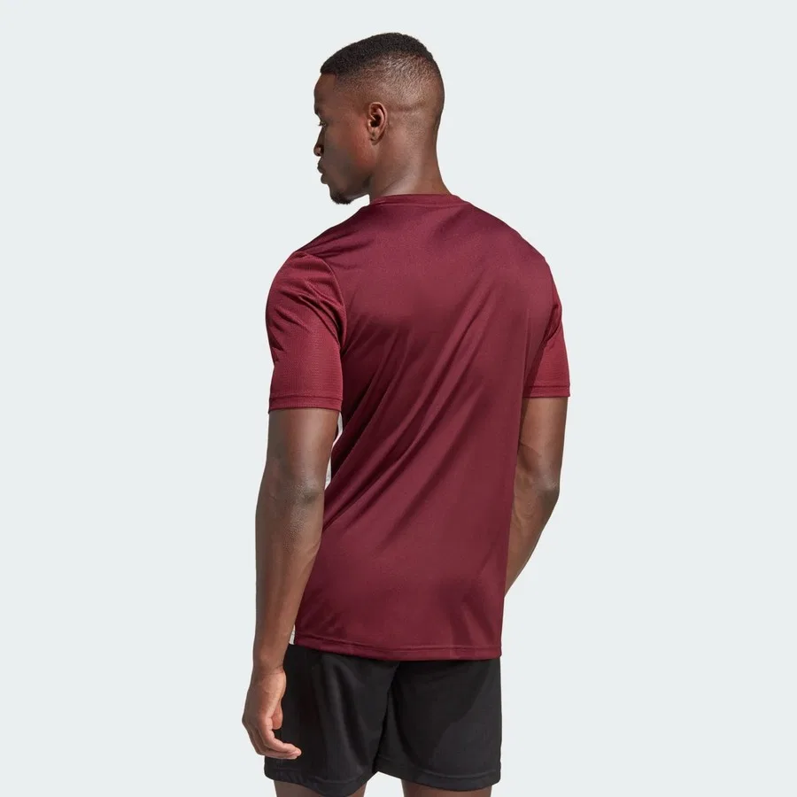 Футболка спортивная с принтом Tabela 23 Jersey adidas, Коричнево-белый — фото 2