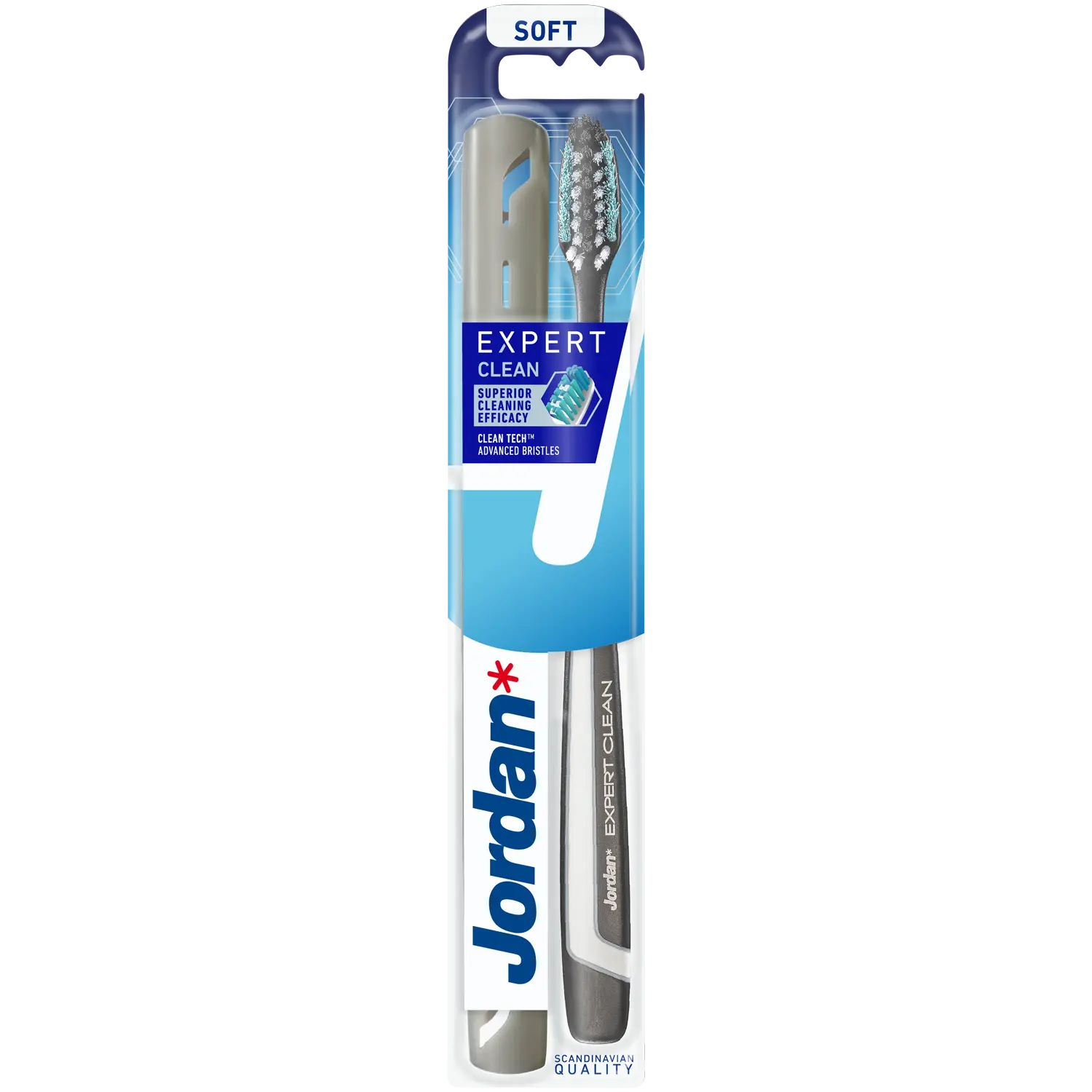 

Jordan Expert Clean зубная щетка мягкая, 1 шт.