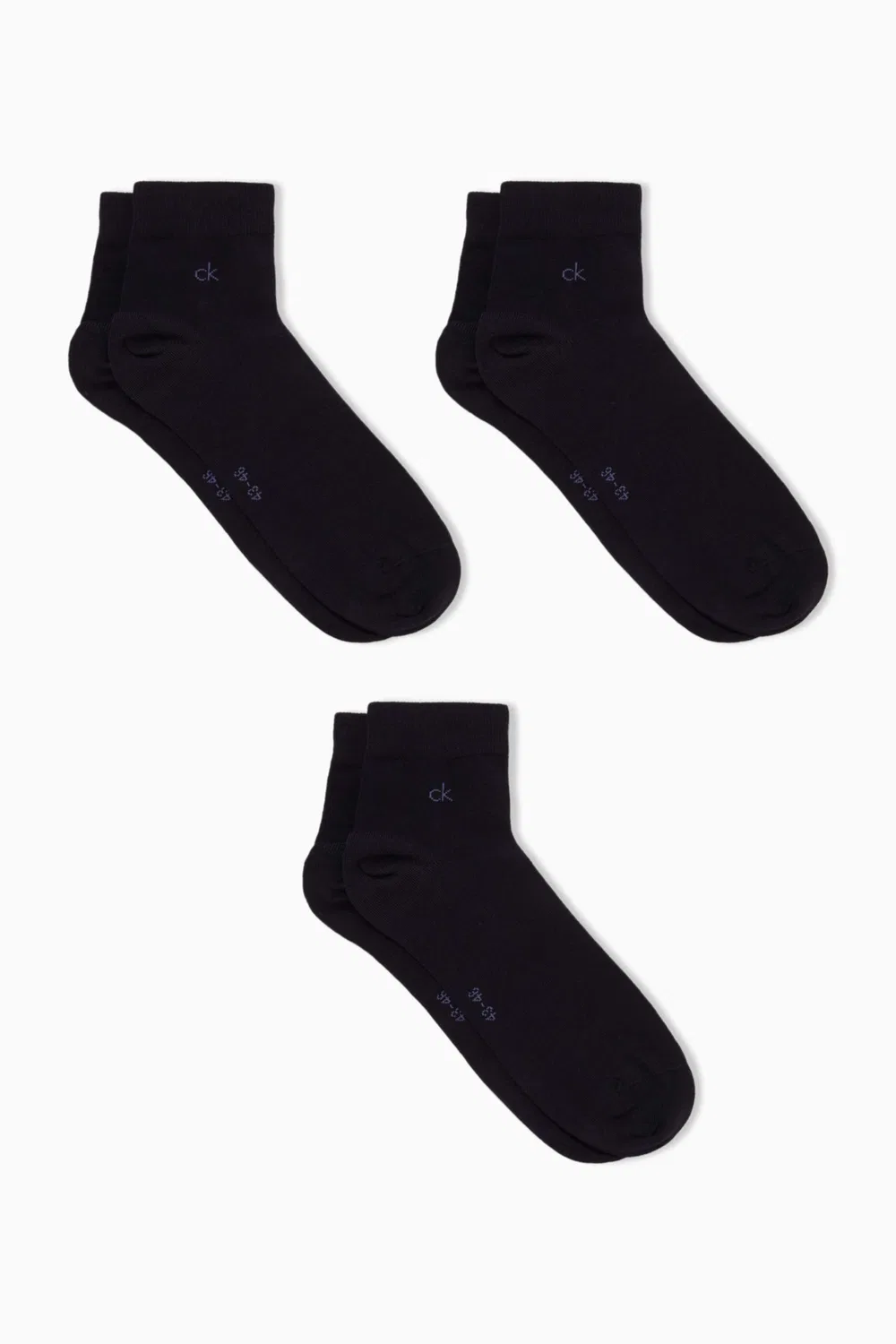 Носки комплект из 3 пар с логотипом Calvin Klein