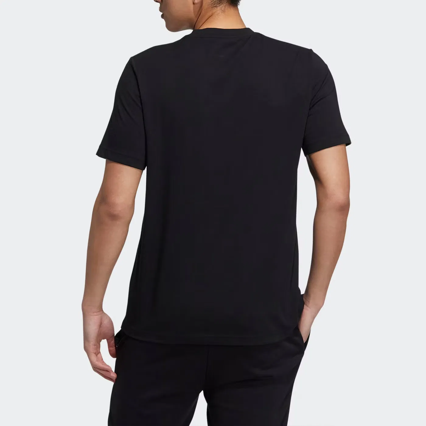 Футболка с принтом логотипа Neo Ce Logo Tee Adidas, черный — фото 3