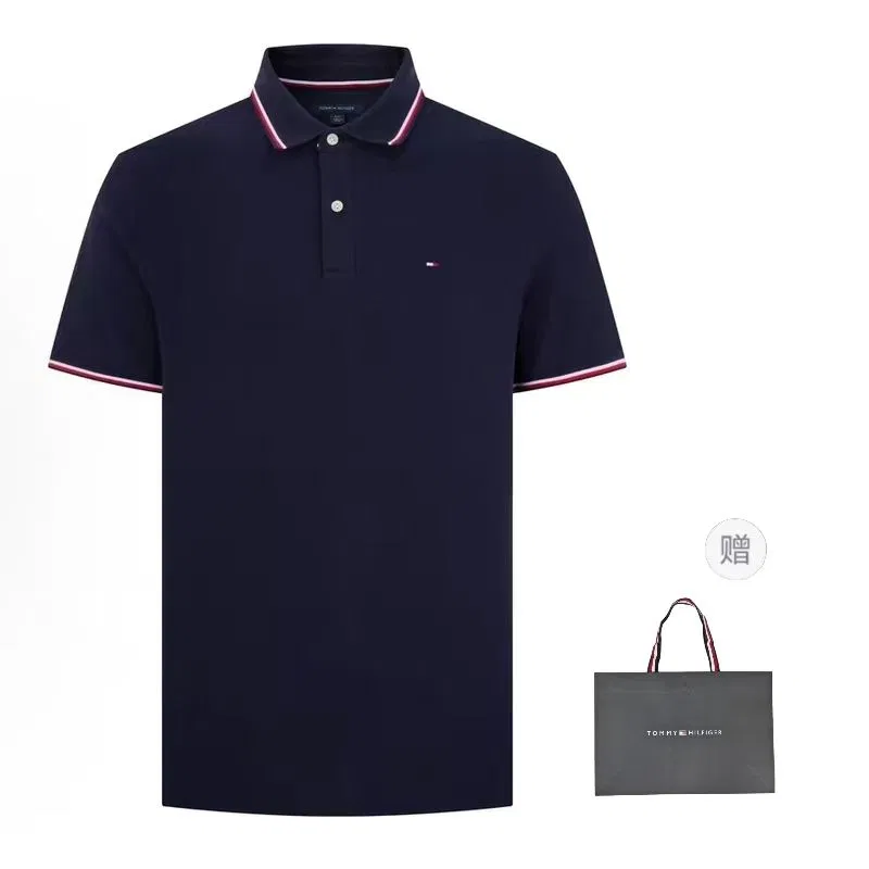 Поло мужское Midnight Dark Blue, Tommy Hilfiger, Midnight Dark Blue