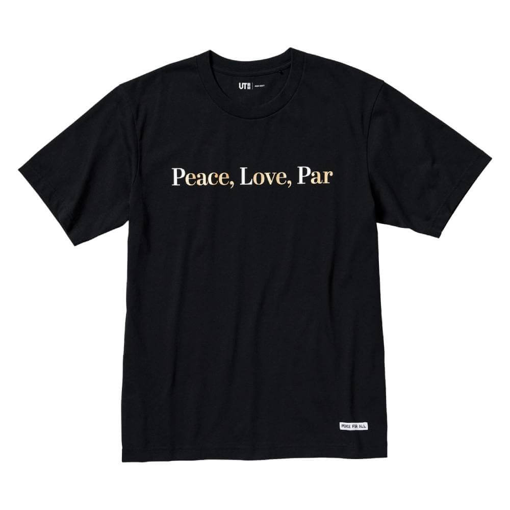 

Футболка Uniqlo UT Peace For All (Adam Scott), черный