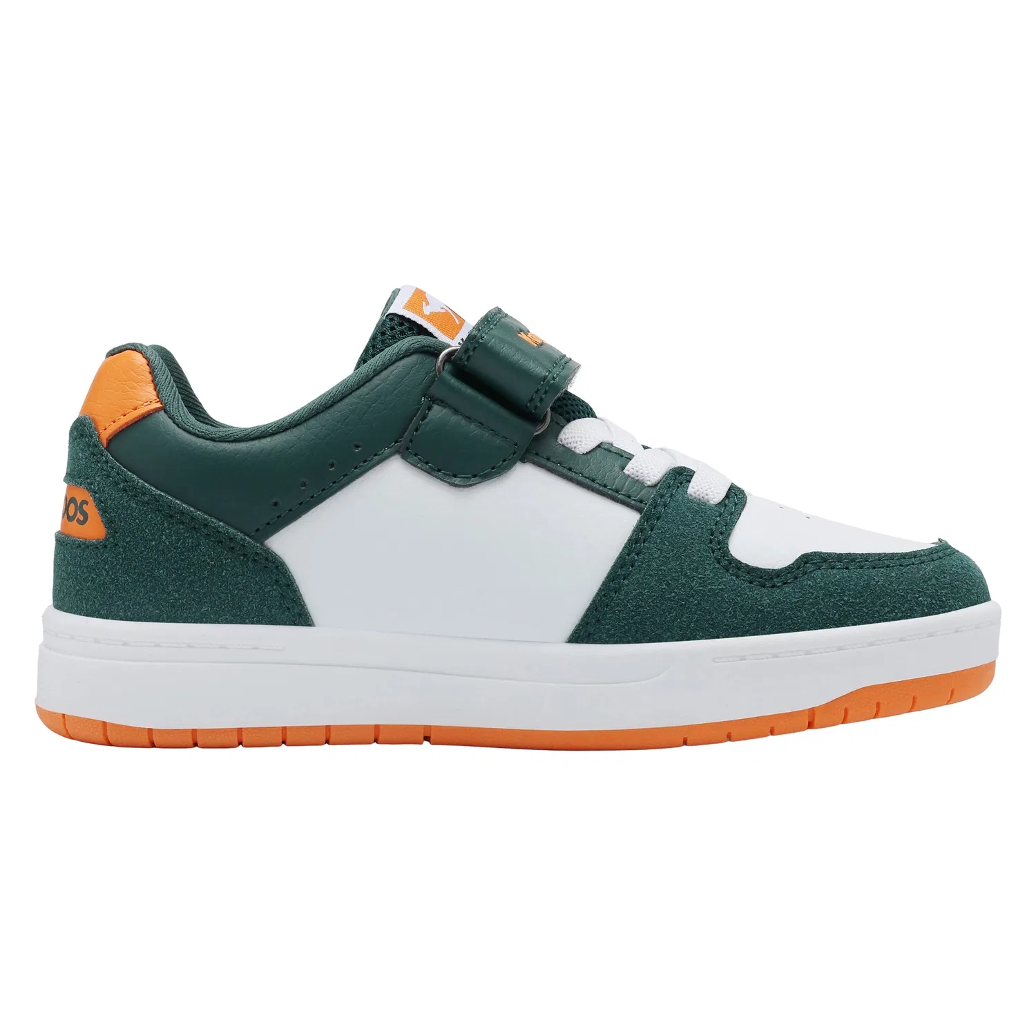 Детские кроссовки с ROOSFIT 2.0 KangaROOS, Green Jewel/Solar Orange — фото 3