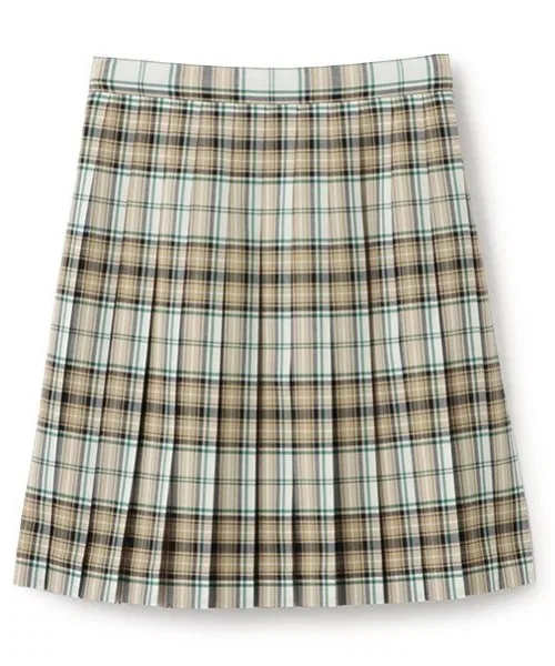 Детская юбка из шерстяной ткани с плиссе, модель TW, pom ponette junior, Красный — фото 2