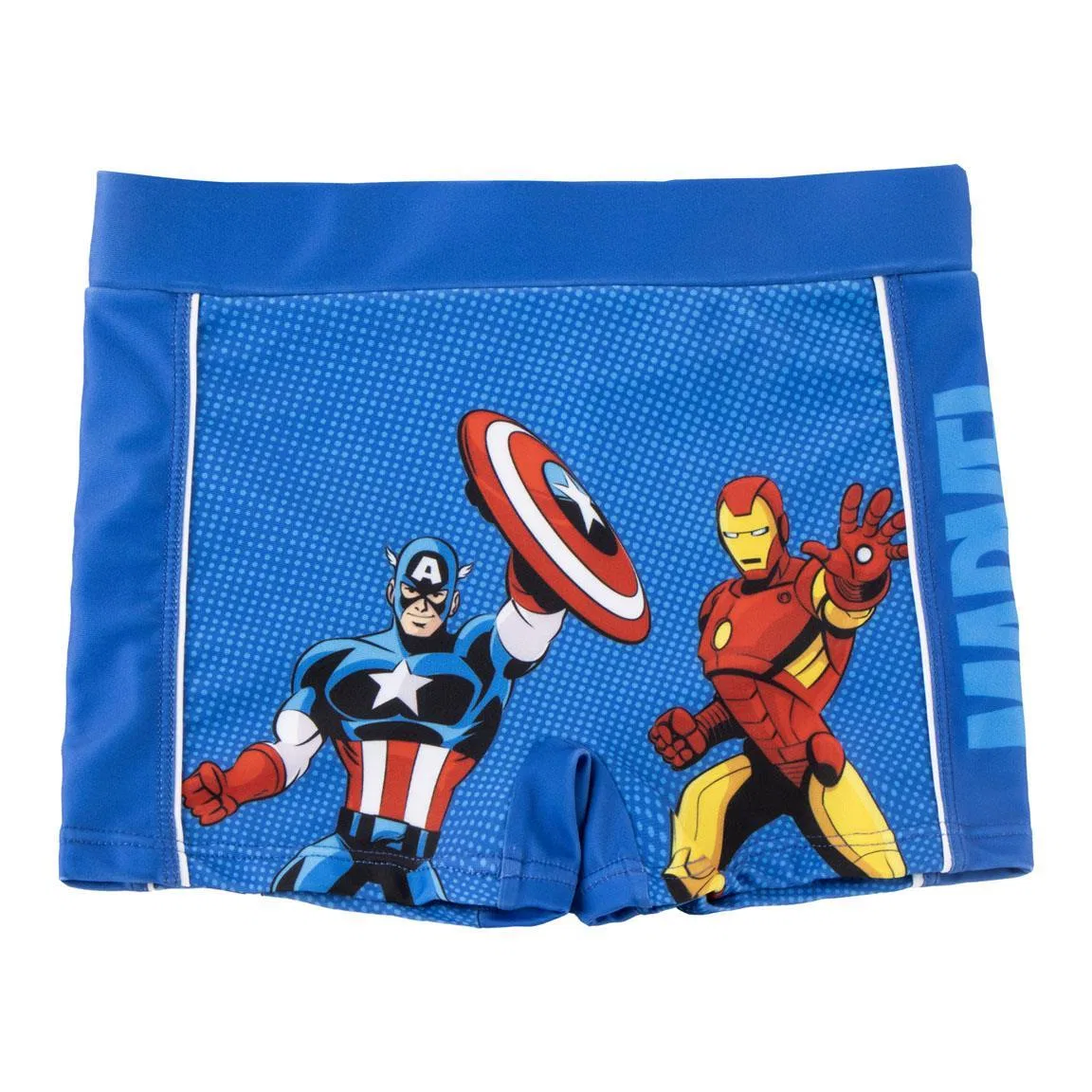 Детские плавки-боксеры для мальчиков с принтом Avengers, Blue
