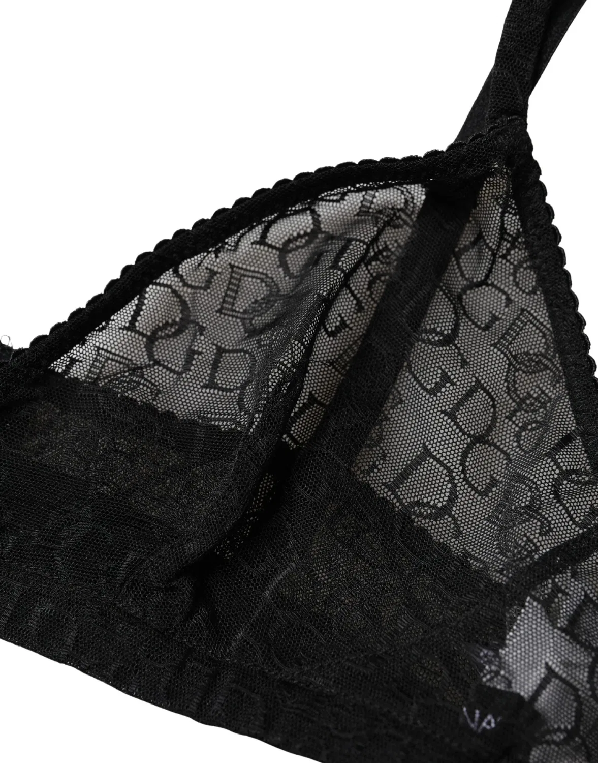 Женское бюстгальтер с мягкими чашками Soft Cup Bra Dolce & Gabbana, Black — фото 3