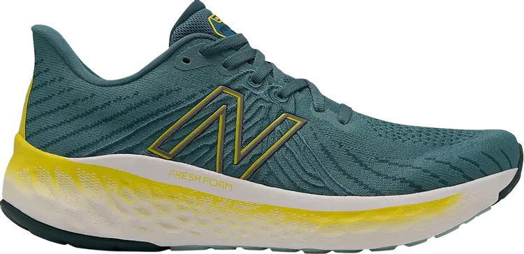 

Кроссовки New Balance Fresh Foam X Vongo v5 'Deep Sea Sulphur Yellow', зеленый