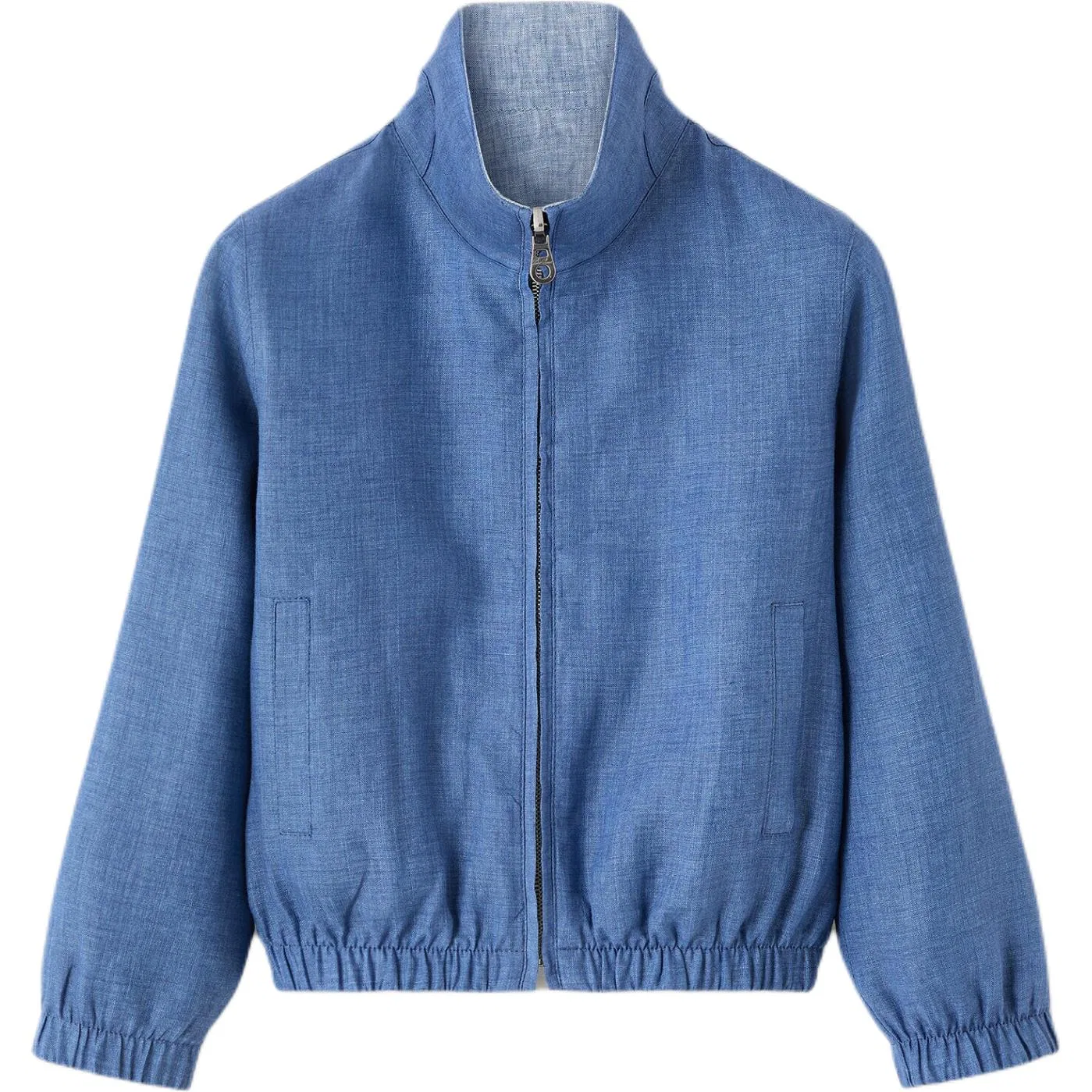 Детская куртка с высоким воротом Light Indigo Loro Piana