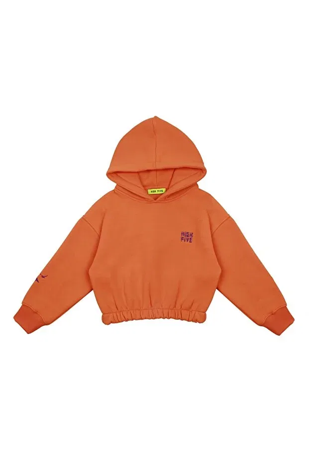 Детский спортивный комплект для девочек хлопковый High Five, Orange
