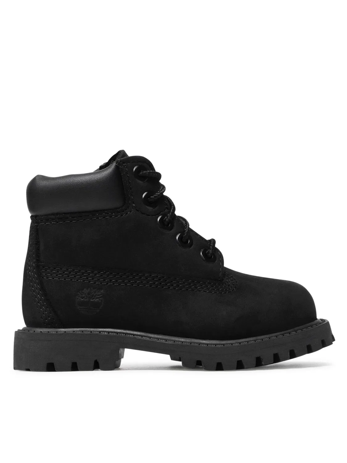 Ботильоны на шнуровке для мальчика In Premium Wp Boot Timberland, черный