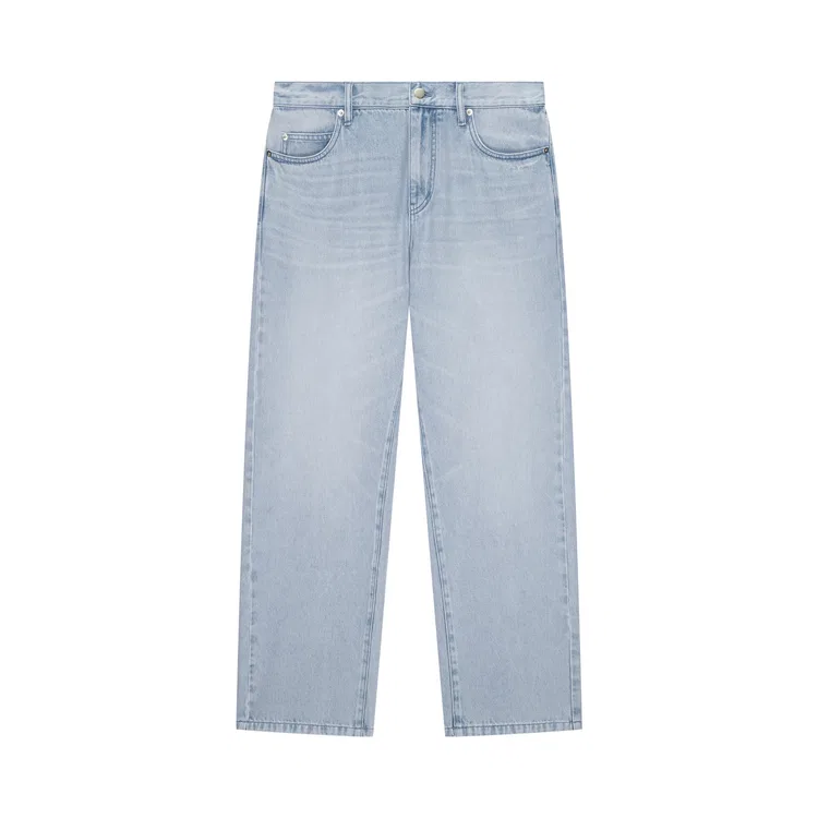 Детские джинсы прямого кроя из денима Nice Rice, Denim Blue