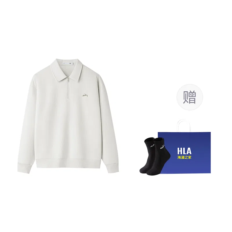 Детский свитшот с вышивкой The Mountain Collection HLA, Black 3T-Fleece-Lined — фото 4