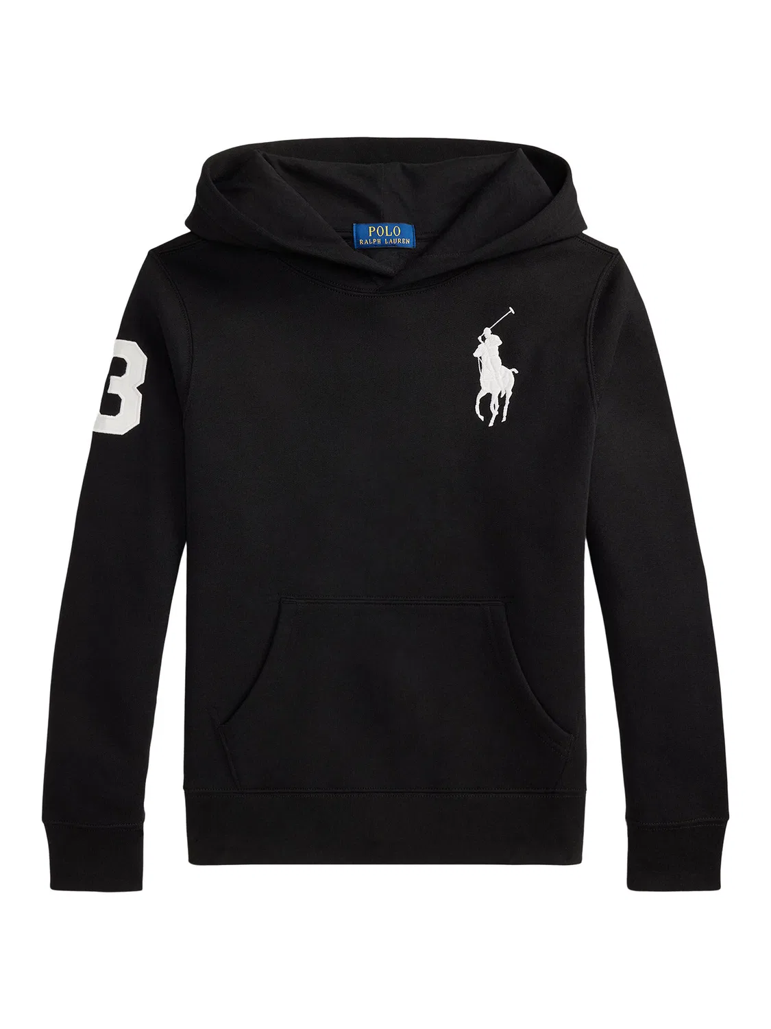 Толстовка стандартного кроя для мальчика Polo Ralph Lauren, черный