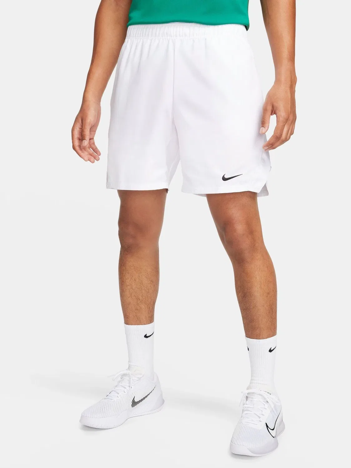 Шорты теннисные NikeCourt Victory Dri-FIT Nike, белые