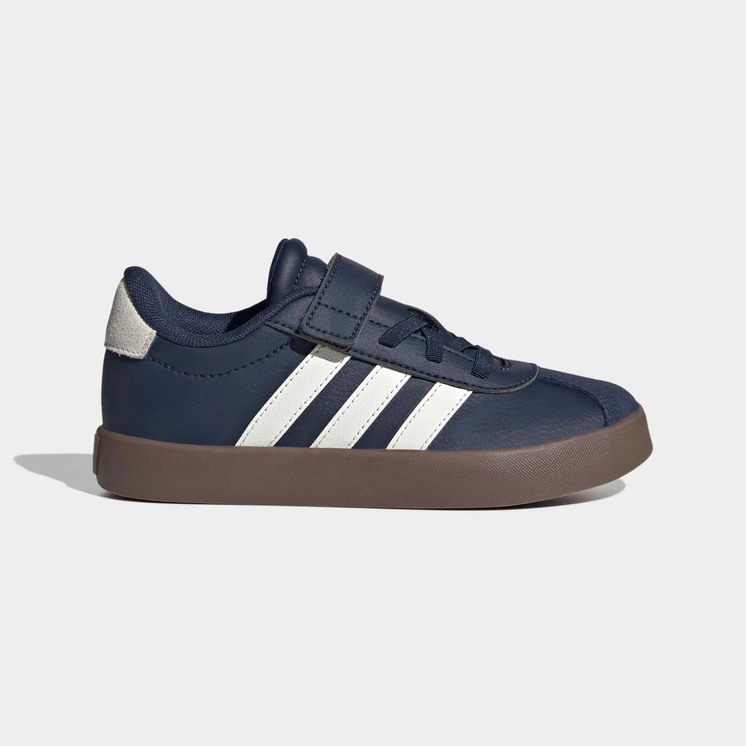 Детские спортивные кроссовки в стиле скейт Adidas Sportswear, Night Indigo/Core White — фото 2