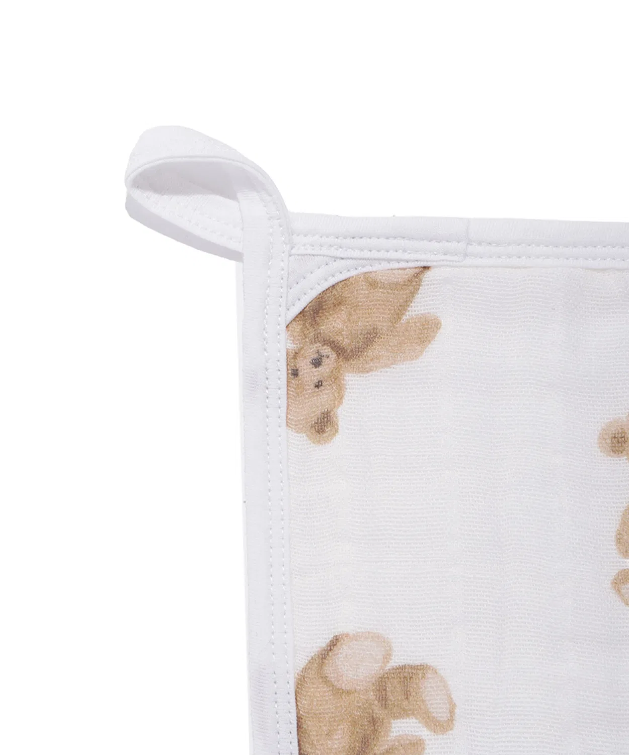 Детский комплект из 2 марлевых платков с принтом, модель Dinosaur Bear, бренд aden + anais, Multi — фото 4