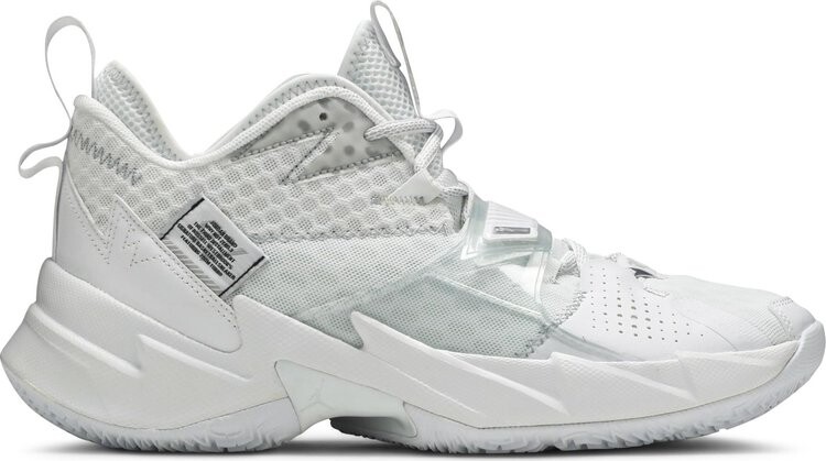 

Кроссовки Jordan Why Not Zer0.3 PF Triple White, белый, Белый;серый, Кроссовки Jordan Why Not Zer0.3 PF Triple White, белый