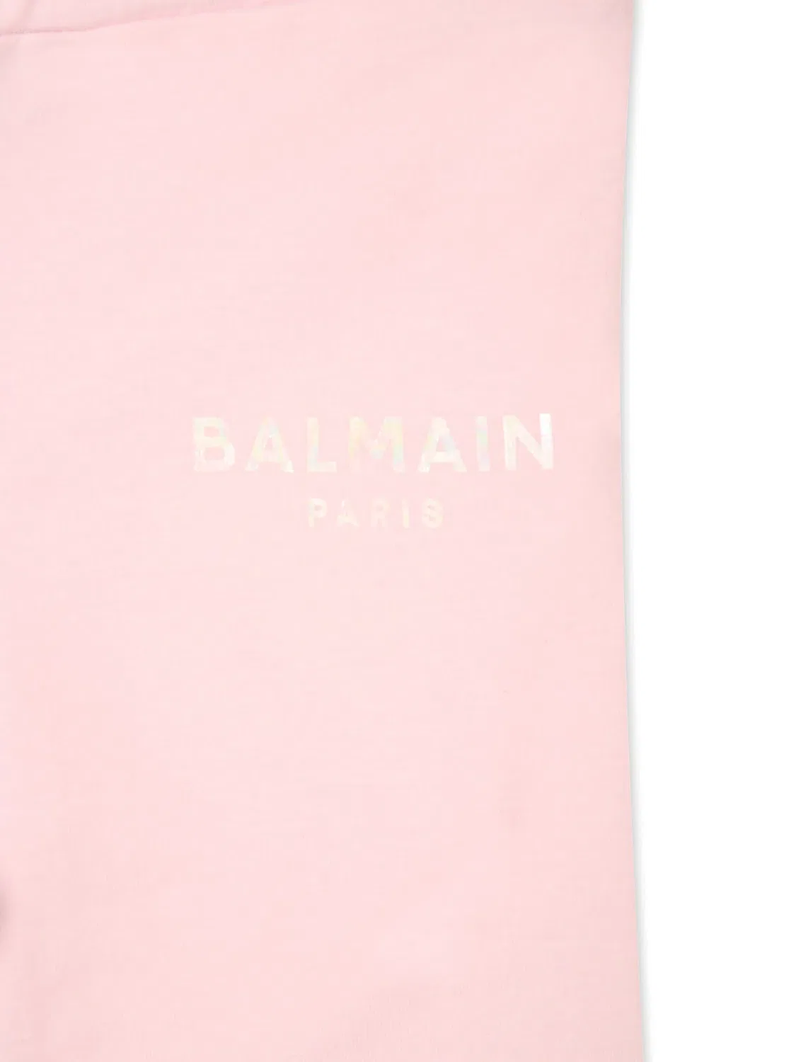 Леггинсы с логотипом Balmain, светло-розовый — фото 2