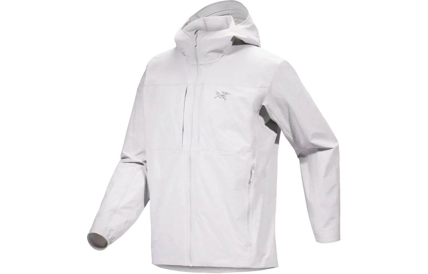Мужская легкая куртка-худи Gamma Lightweight Arcteryx, Water Wave Blue/Fluidity — фото 3