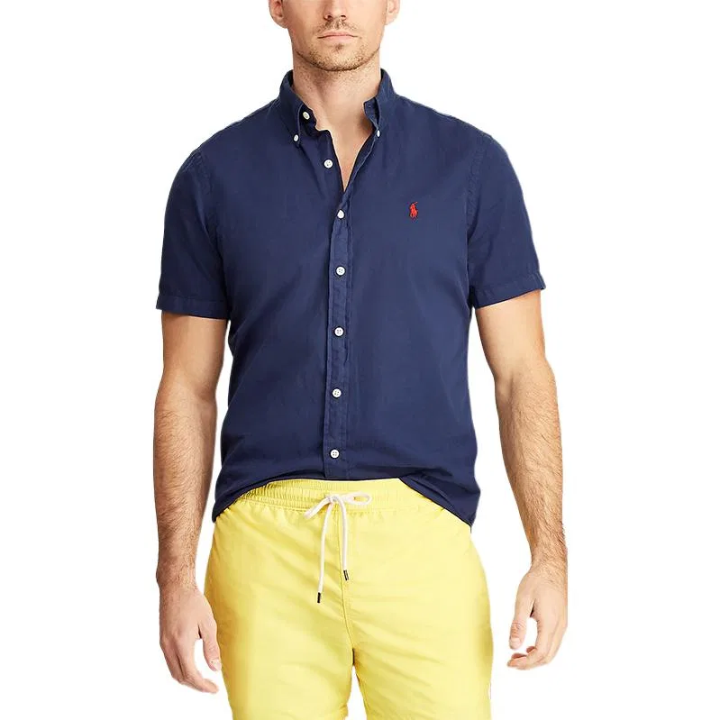 Рубашка Mixed Shipment от Polo Ralph Lauren, Marine Blue — фото 4
