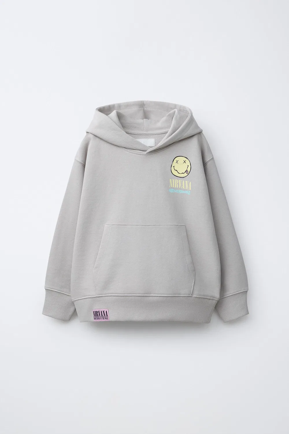 Худи NIRVANA ZARA, Pearl Grey