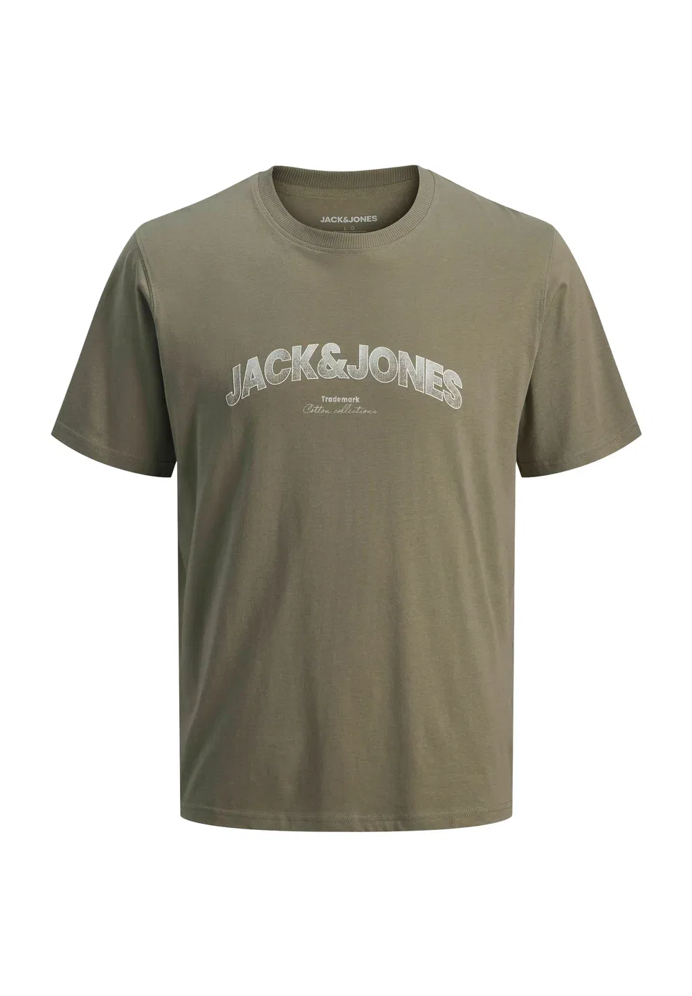 Набор из 3 футболок для подростков - футболки с принтом Jack & Jones Junior, Cloud Dancer — фото 3
