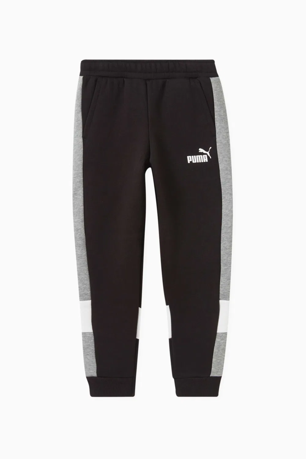 Штаны спортивные хлопковые с логотипом Puma