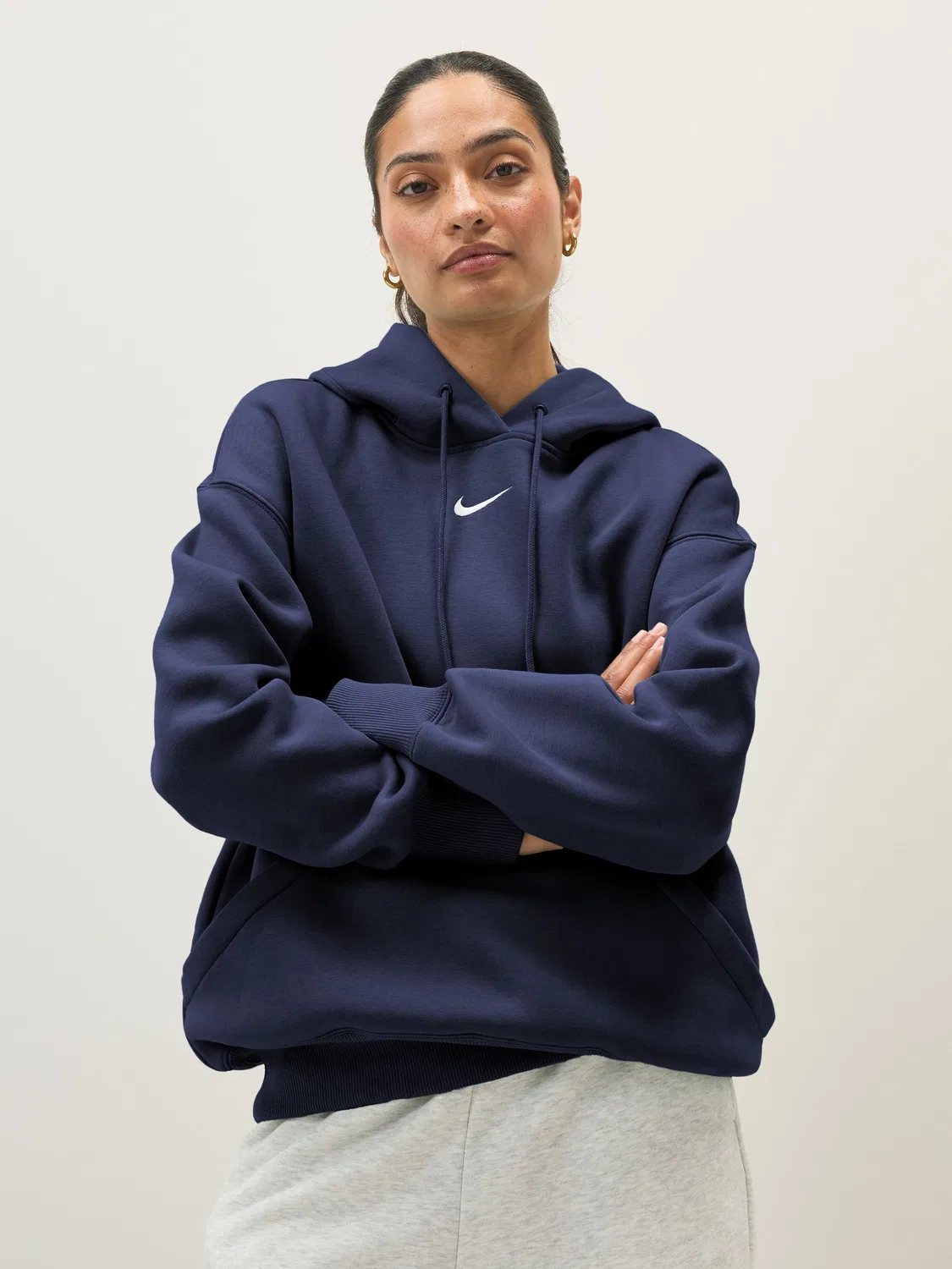 Худи оверсайз Nike Sportswear Phoenix Fleece, синий