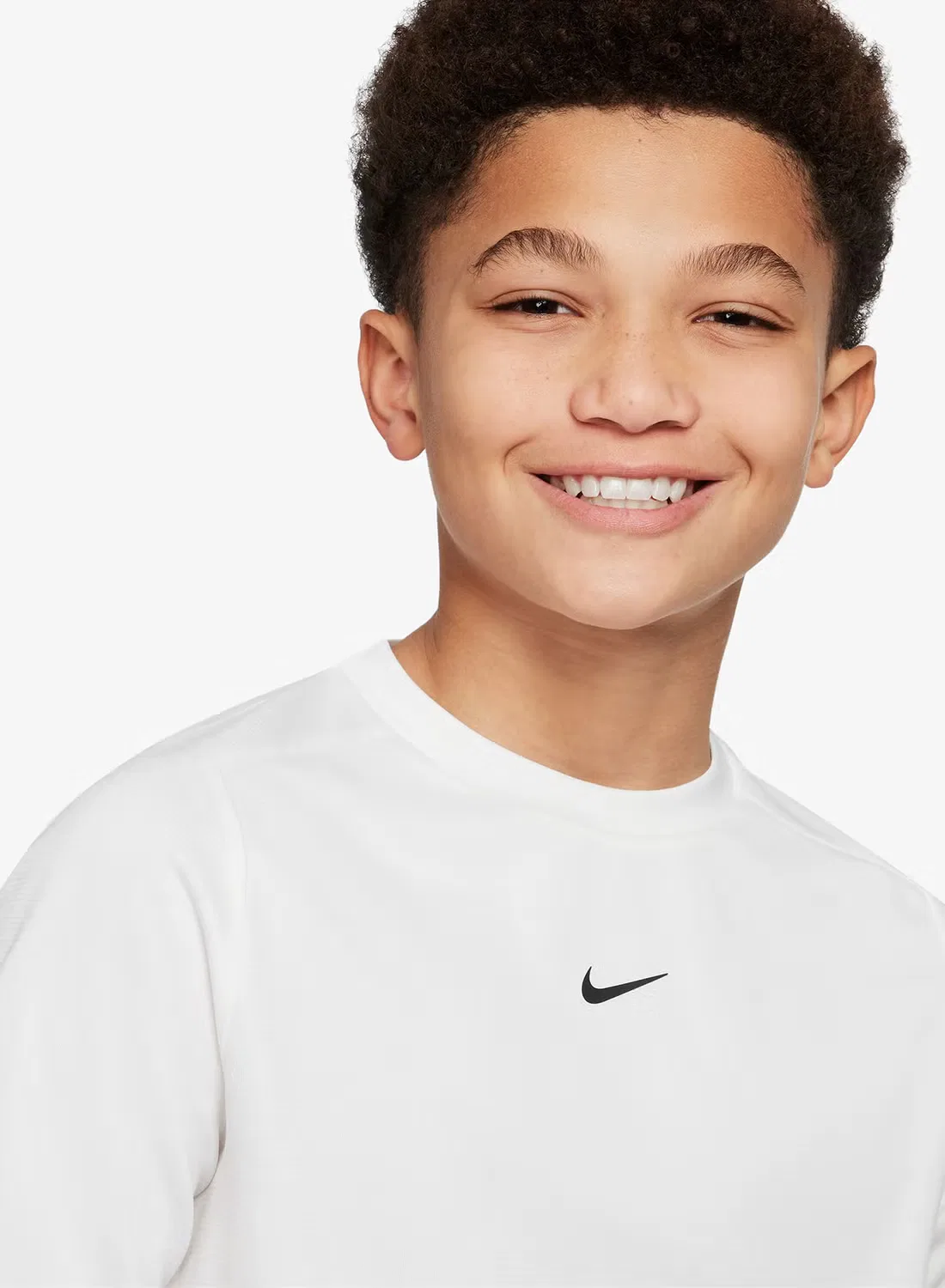 Футболка с технологией Dri-FIT Nike, белый — фото 3