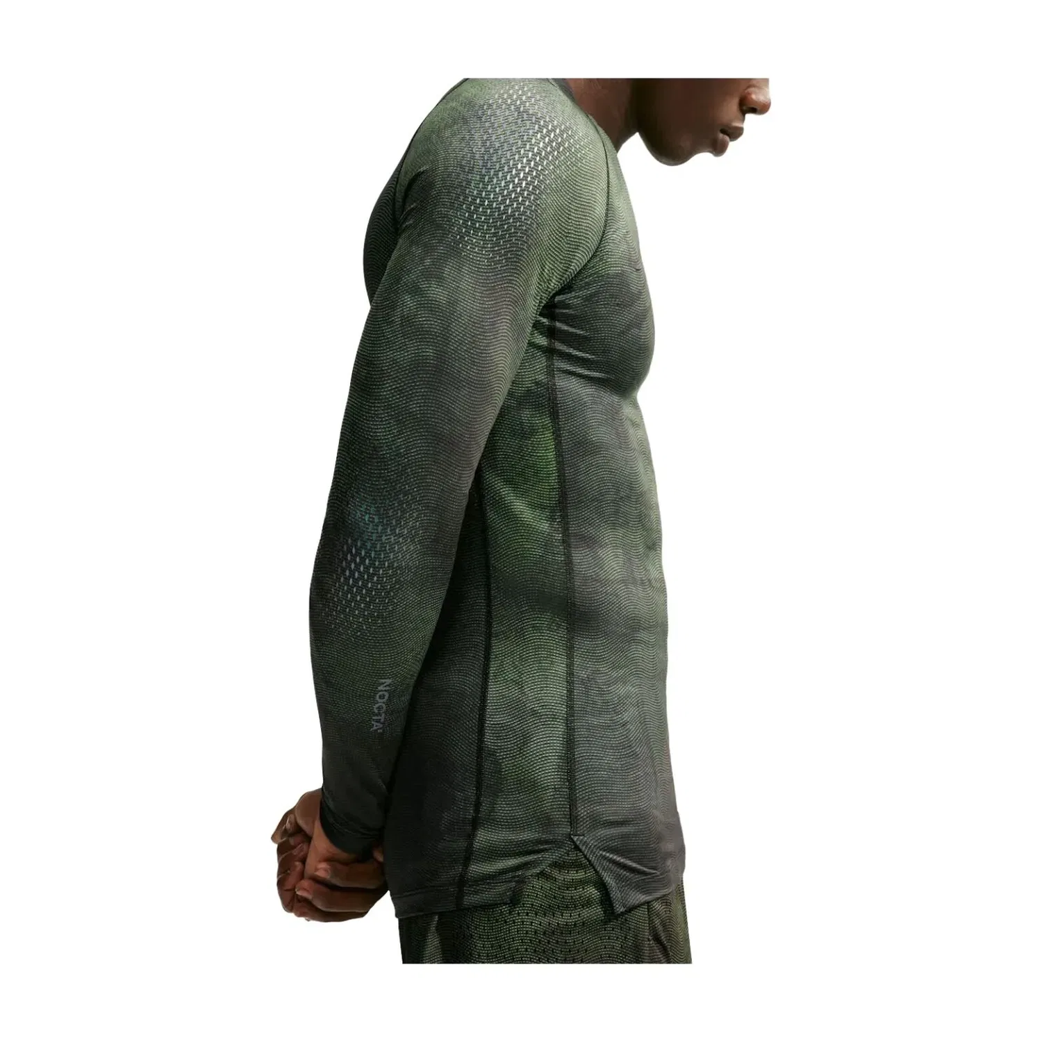 Мужская футболка для тренировок KD x NOCTA Base Layer Top 'Black' Nike, черный — фото 3