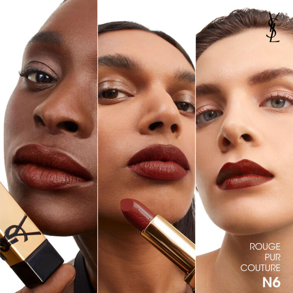 Помада для губ Yves Saint Laurent Rouge Pur Couture, N6 Unshy Cacao, 3,8 г — фото 3
